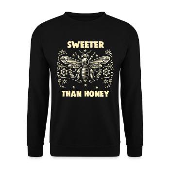 Amoureux des abeilles Apiculteurs Amis de la nature Apiculteurs - Sweat-shirt Unisexe - noir - Devant - Alina (178cm) & Michal (187cm)