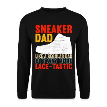 Sneakerhead Collectionneur de baskets - Sweat-shirt Unisexe - noir - Devant - Alina (178cm) & Michal (187cm)