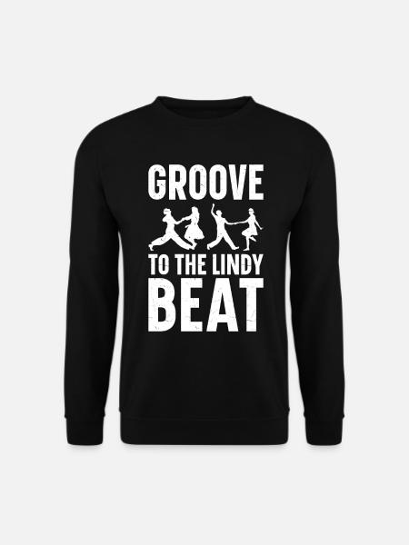 Lindy Hop Tänzer Swing Tanzpaar Swing Dance - Unisex Pullover - Schwarz
