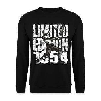 Édition limitée 1954 Édition limitée Cricket - Sweat-shirt Unisexe - noir - Devant - Alina (178cm) & Michal (187cm)