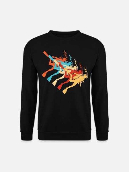 Tauchen Damen Scuba Tauchen Taucher Scuba Taucher - Unisex Pullover - Schwarz