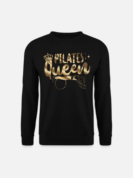 Pilates Instructor Teacher Queen - Unisex Pullover - Schwarz
