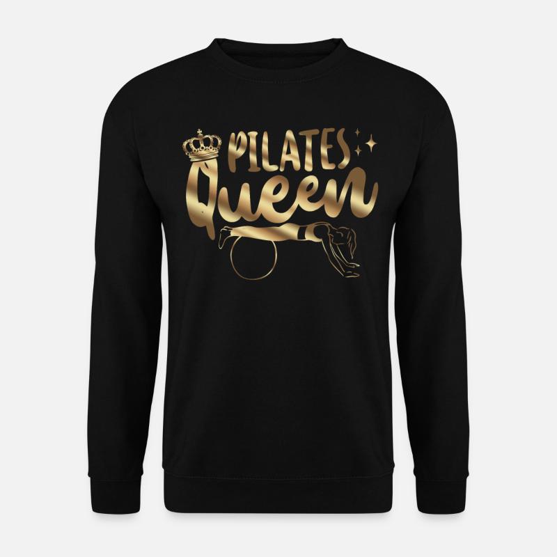 Pilates Instructor Teacher Queen - Unisex Pullover - Schwarz