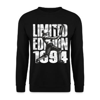 Édition limitée 1994 Édition limitée Cricket - Sweat-shirt Unisexe - noir - Devant - Alina (178cm) & Michal (187cm)