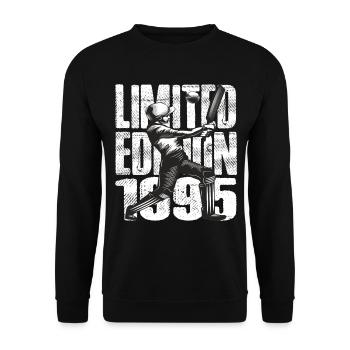 Édition limitée 1995 Édition limitée Cricket - Sweat-shirt Unisexe - noir - Devant - Alina (178cm) & Michal (187cm)