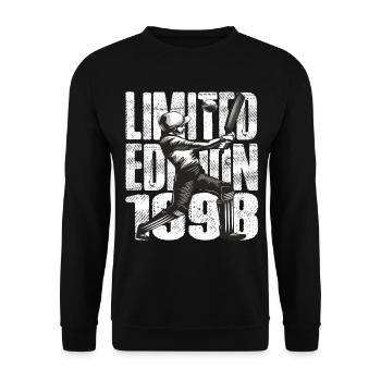 Édition limitée 1998 Édition limitée Cricket - Sweat-shirt Unisexe - noir - Devant - Alina (178cm) & Michal (187cm)
