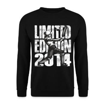 Limited Edition 2014 Limited Edition Cricket - Unisex Pullover - Schwarz - Vorne - Alina (178cm) & Michal (187cm)