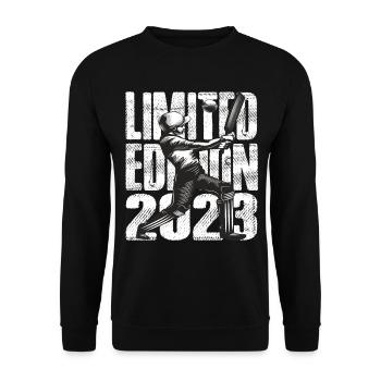 Limited Edition 2023 Limited Edition Cricket - Unisex Pullover - Schwarz - Vorne - Alina (178cm) & Michal (187cm)