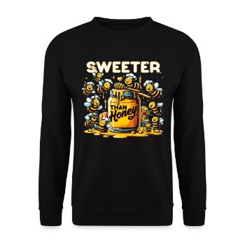 Amoureux des abeilles Apiculteurs Amis de la nature Apiculteurs - Sweat-shirt Unisexe - noir - Devant - Alina (178cm) & Michal (187cm)