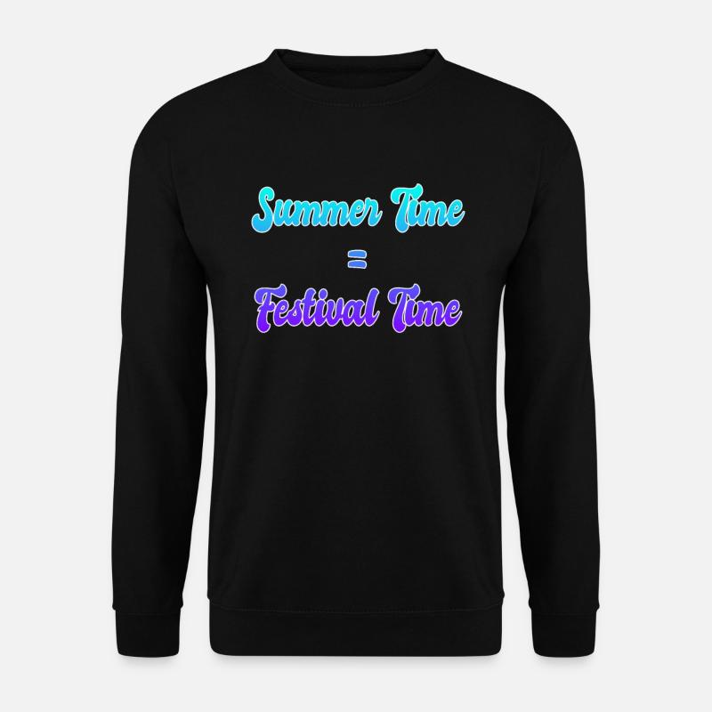 Sommer Festival - Unisex Pullover - Schwarz
