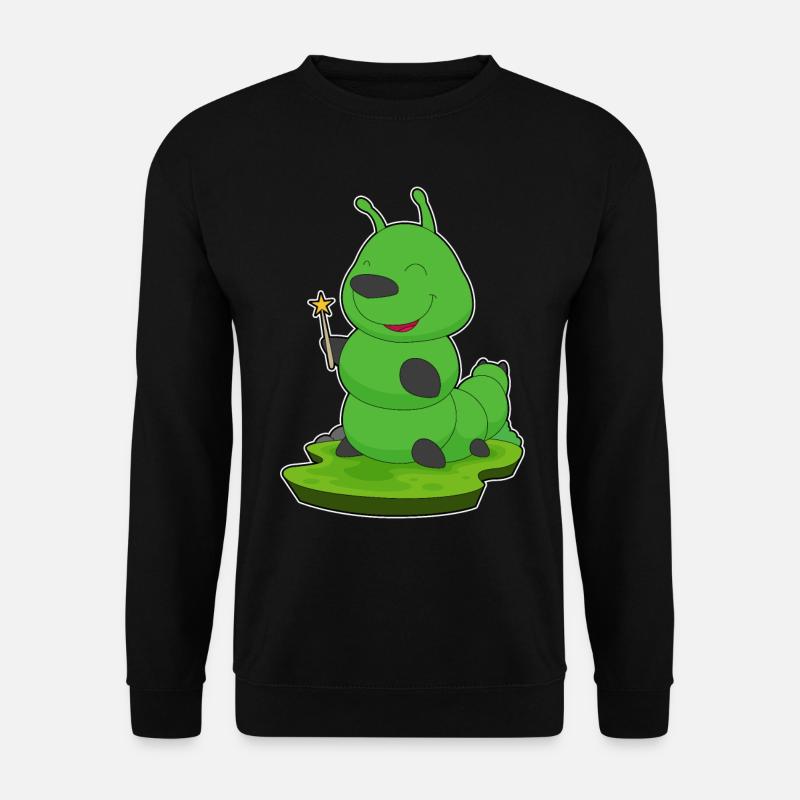 Caterpillar Wizard Wand - Unisex Sweatshirt - black