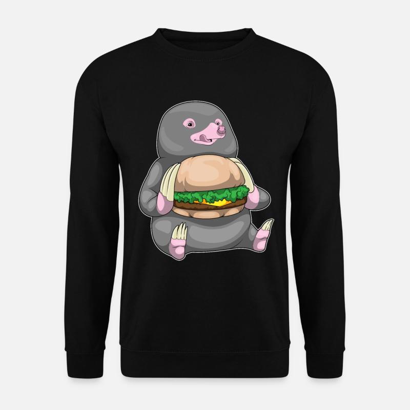 Mole Burger - Unisex Sweatshirt - black