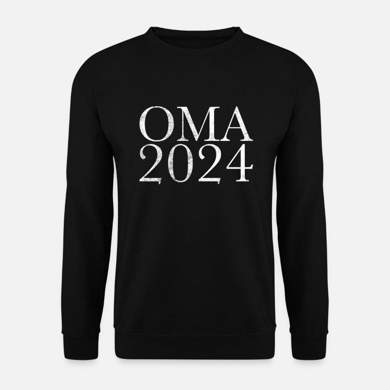 Oma 2024 - Unisex Pullover - Schwarz