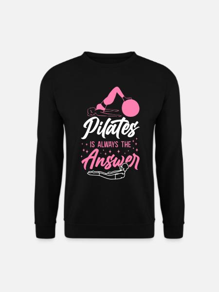 Pilates Instructor Teacher Pilates - Unisex Sweatshirt - black