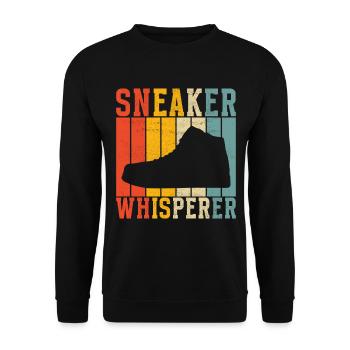 Sneakerhead Sneaker Collector - Sweat-shirt Unisexe - noir - Devant - Alina (178cm) & Michal (187cm)