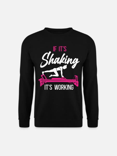 Pilates Instructor Teacher If - Unisex Sweatshirt - black