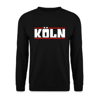 Cologne - Sweat-shirt Unisexe - noir - Devant - Alina (178cm) & Michal (187cm)