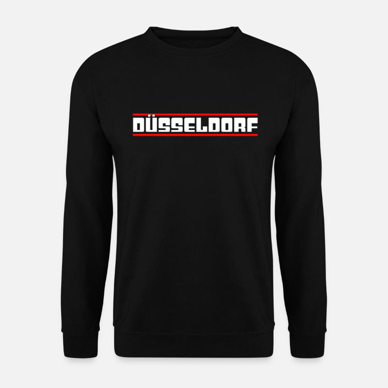 Dusseldorf - Sweat-shirt Unisexe - noir
