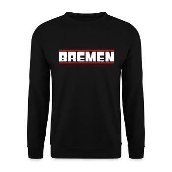 Bremen - Unisex Sweatshirt - black - Front - Alina (178cm) & Michal (187cm)