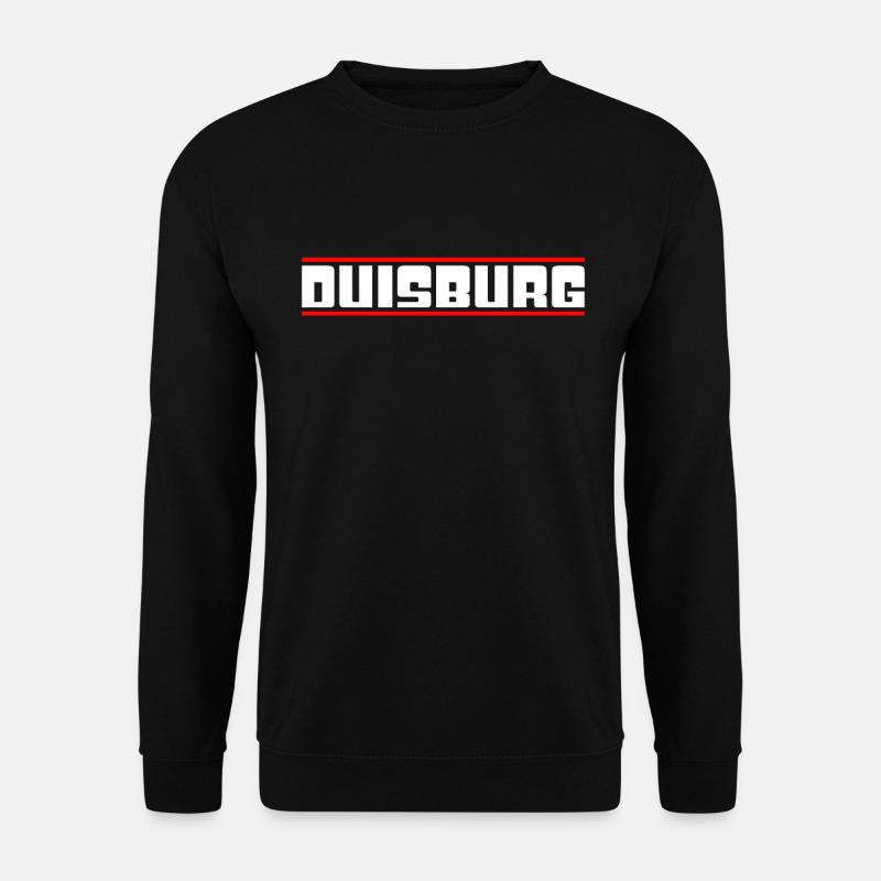 Duisburg - Unisex Pullover - Schwarz