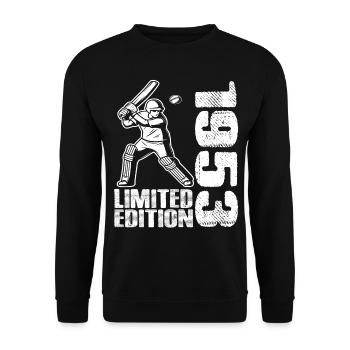 Édition limitée 1953 Édition limitée Cricket - Sweat-shirt Unisexe - noir - Devant - Alina (178cm) & Michal (187cm)