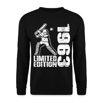 Édition limitée 1963 Édition limitée Cricket - Sweat-shirt Unisexe - noir - Devant - Alina (178cm) & Michal (187cm)
