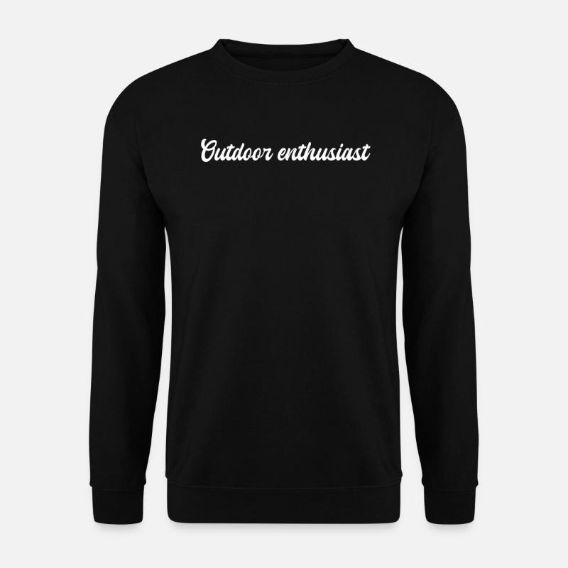 Camping - Passionné de plein air - Sweat-shirt Unisexe - noir