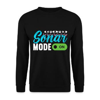 Meeresbiologie Meeresbiologe - Unisex Pullover - Schwarz - Vorne - Alina (178cm) & Michal (187cm)