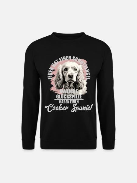 Englischer Cocker Spaniel Spruch - Unisex Pullover - Schwarz