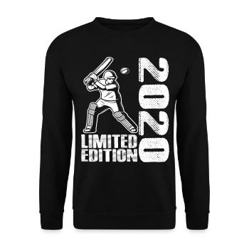 Limited Edition 2020 Limited Edition Cricket - Unisex Pullover - Schwarz - Vorne - Alina (178cm) & Michal (187cm)