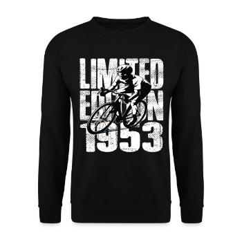 Édition limitée 1953 édition limitée anniversaire - Sweat-shirt Unisexe - noir - Devant - Alina (178cm) & Michal (187cm)