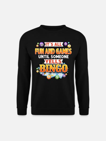 Bingo Player It's All Fun And - Unisex Pullover - Schwarz
