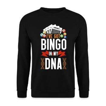 Bingo Player I've Got Bingo In My - Unisex Pullover - Schwarz - Vorne - Alina (178cm) & Michal (187cm)