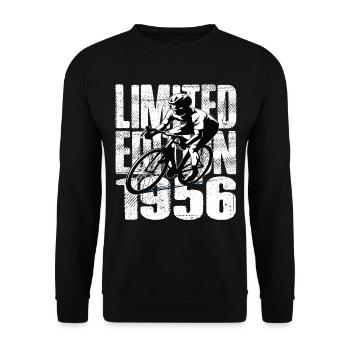 Édition limitée 1956 édition limitée anniversaire - Sweat-shirt Unisexe - noir - Devant - Alina (178cm) & Michal (187cm)