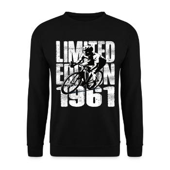 Édition limitée 1961 édition limitée anniversaire - Sweat-shirt Unisexe - noir - Devant - Alina (178cm) & Michal (187cm)