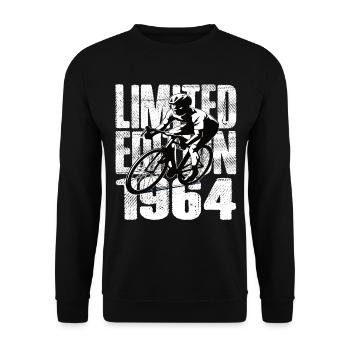 Édition limitée 1964 édition limitée anniversaire - Sweat-shirt Unisexe - noir - Devant - Alina (178cm) & Michal (187cm)