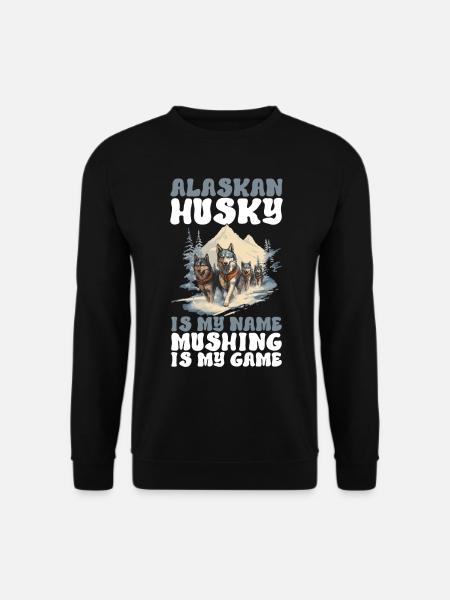Traîneau Chiens de traîneau - Sweat-shirt Unisexe - noir