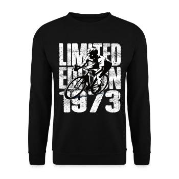 Édition limitée 1973 Édition limitée anniversaire - Sweat-shirt Unisexe - noir - Devant - Alina (178cm) & Michal (187cm)