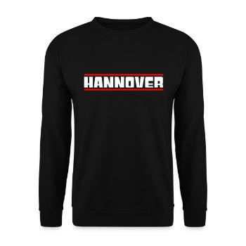 Hanover - Unisex Sweatshirt - black - Front - Alina (178cm) & Michal (187cm)