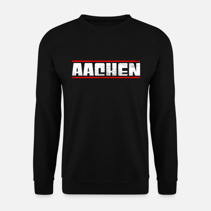 Aachen - Unisex Pullover - Schwarz