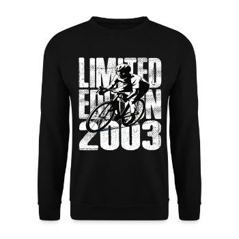 Édition limitée 2003 Édition limitée anniversaire - Sweat-shirt Unisexe - noir - Devant - Alina (178cm) & Michal (187cm)