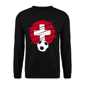 Dänemark Geschenk Europe Nation Denmark Copenhagen - Unisex Pullover - Schwarz - Vorne - Alina (178cm) & Michal (187cm)
