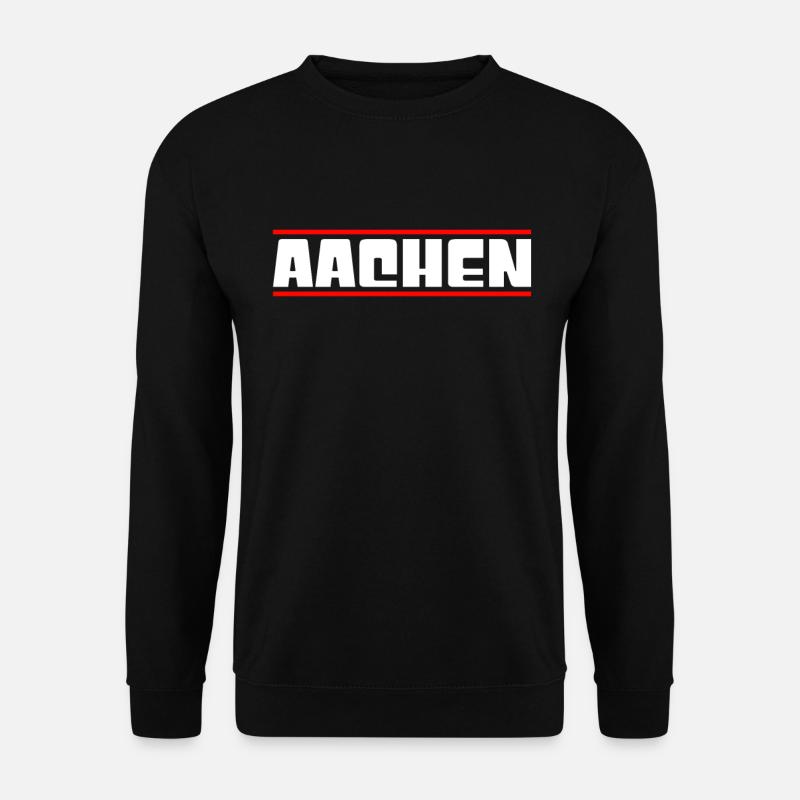Aachen - Unisex Pullover - Schwarz