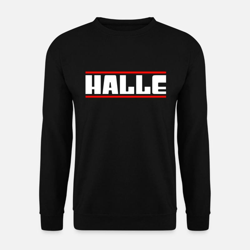 Halle - Unisex Pullover - Schwarz