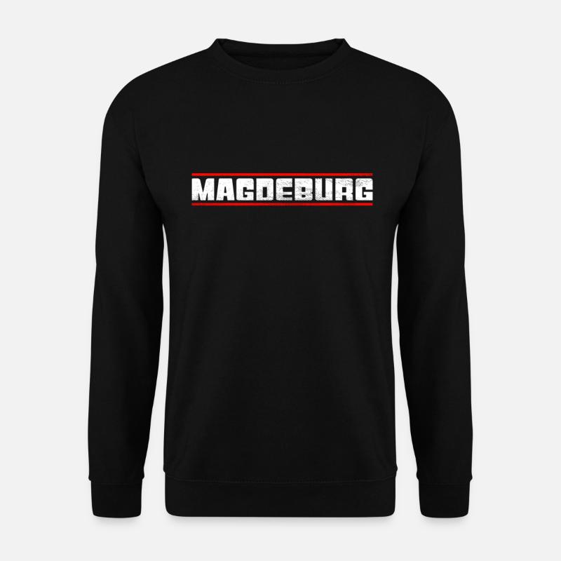 Magdeburg - Unisex Pullover - Schwarz