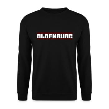 Oldenburg - Unisex Pullover - Schwarz - Vorne - Alina (178cm) & Michal (187cm)
