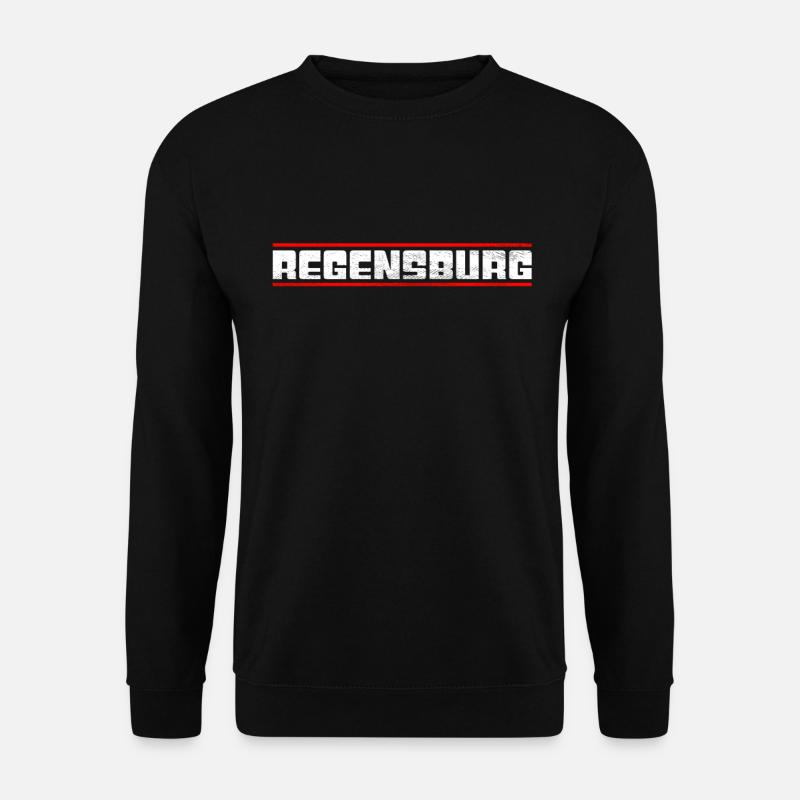 Regensburg - Unisex Pullover - Schwarz