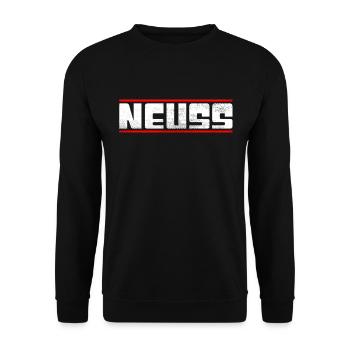 Neuss - Sweat-shirt Unisexe - noir - Devant - Alina (178cm) & Michal (187cm)