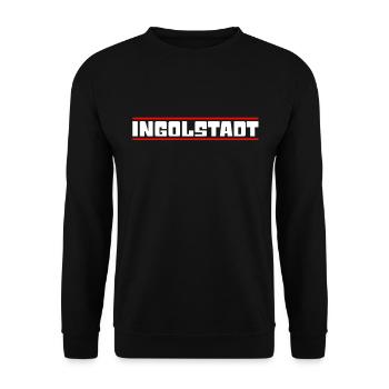 Ingolstadt - Sweat-shirt Unisexe - noir - Devant - Alina (178cm) & Michal (187cm)