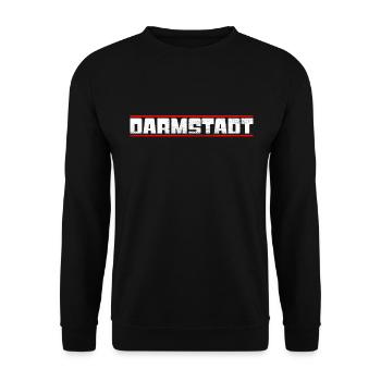 Darmstadt - Unisex Sweatshirt - black - Front - Alina (178cm) & Michal (187cm)